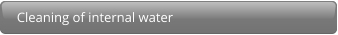 Cleaning of internal water